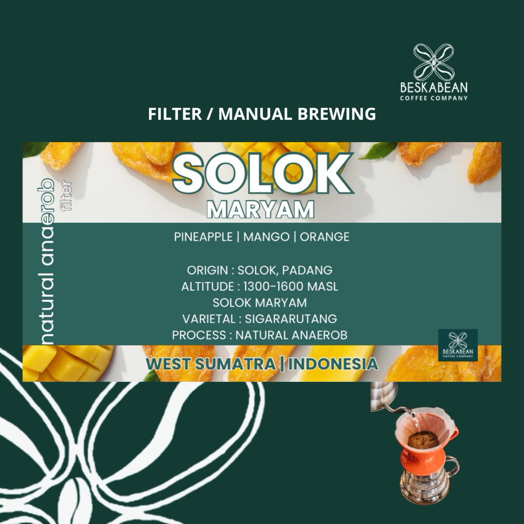 

kopi solok maryam | Beskabean | Natural Anaerob