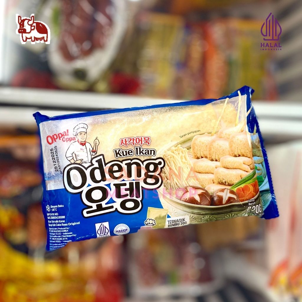 

OPPA! Odeng Kue Ikan 220 g – Odeng Korean Fish Cake Halal & Praktis