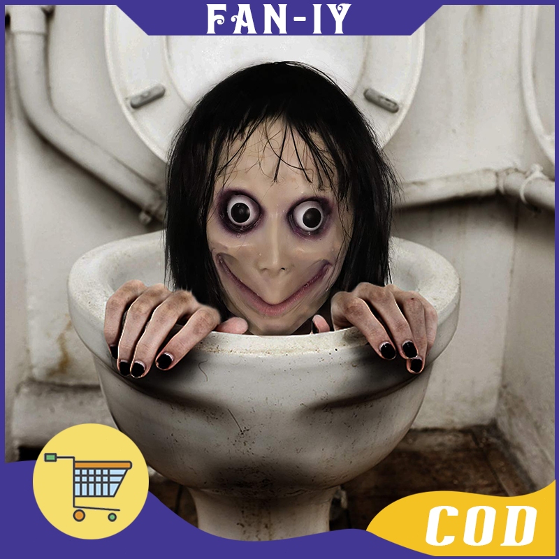 Topeng Hantu / Mask Cosplay / Topeng Psikopat Seram / Masker Seram