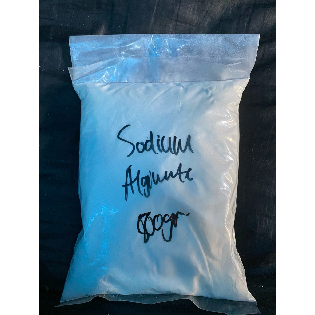 

Sodium alginate 500gr/foodgrade/alginatebubuk/pengenyalmakanan/pengenyalgel