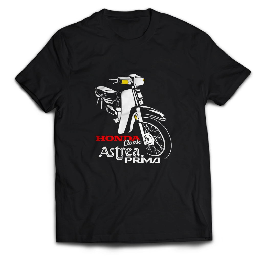 Kaos Pria HONDA CLASSIC ASTREA PRIMA Dewasa Baju Atasan Unisex PakeKaos