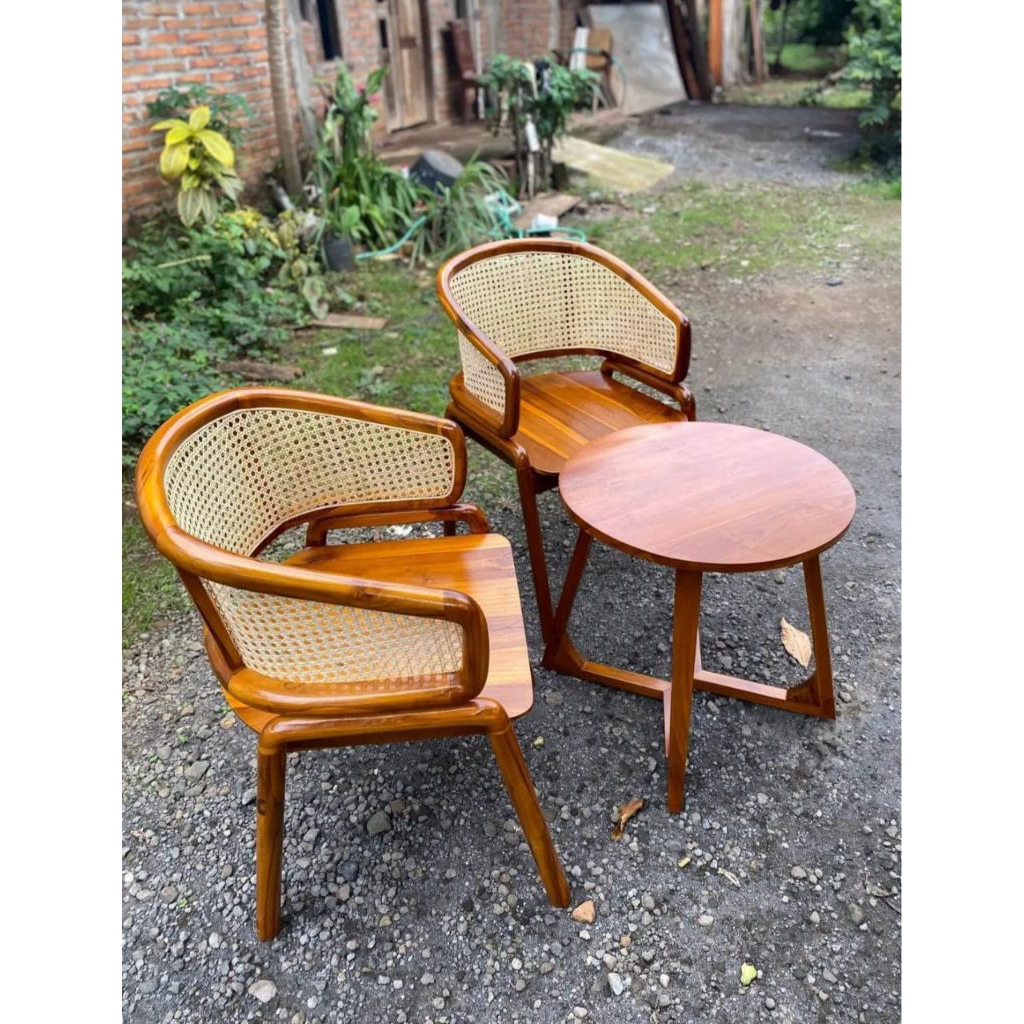 kursi meja teras 2 kursi 1 meja