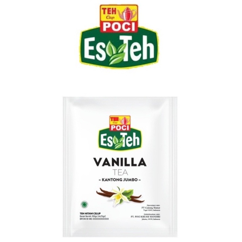 gff- teh poci vanilla celup jumbo 100gr vanila