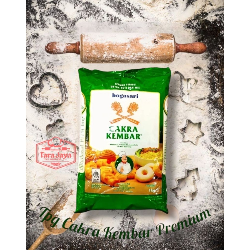 

Tepung Cakra Kembar Premium 1kg