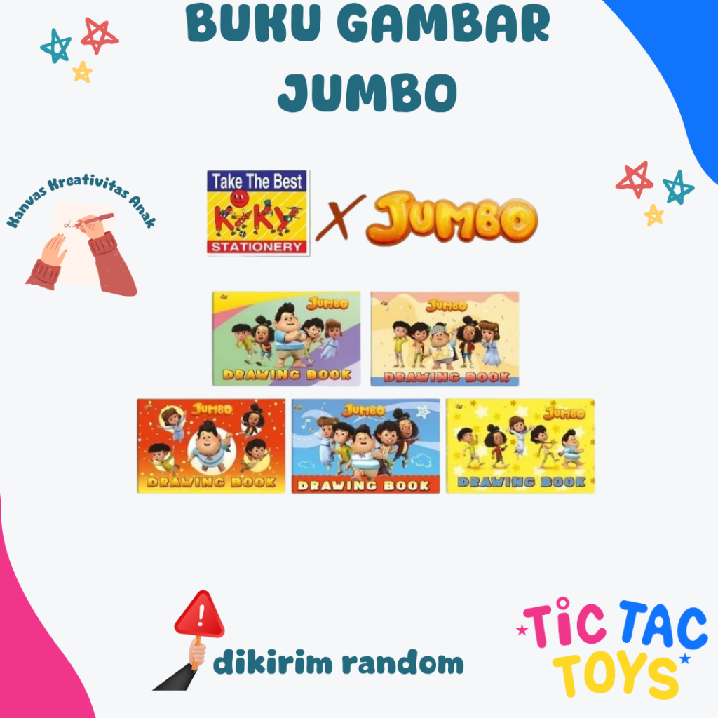 

TicTacToys Buku Gambar Jumbo Back To School