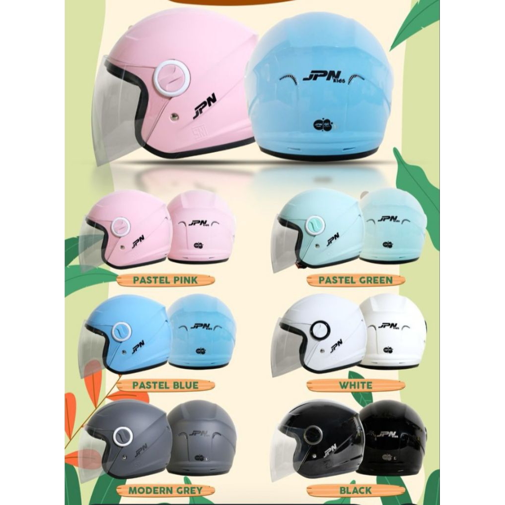 Helm anak jpn polos