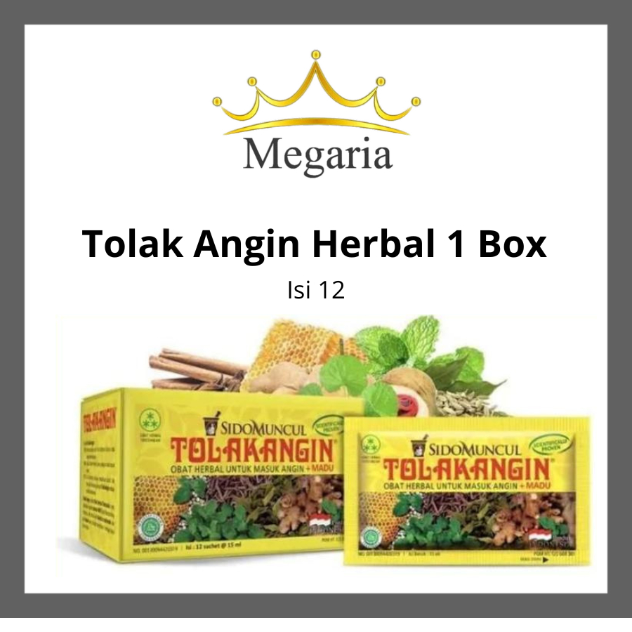 

Tolak Angin Cair Dus 12s Herbal - Masuk Angin Daya Tahan Tubuh