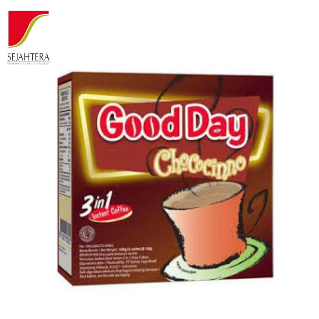 

GOOD DAY CHOCOCINNO 5s x 20gr BOX