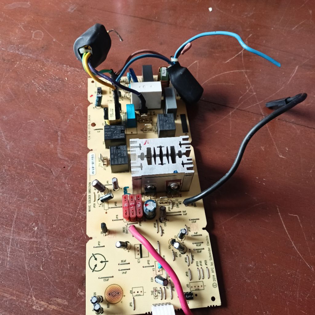 KIT UPS MODUL mainbord ups APC BX1100CI kondisi mati