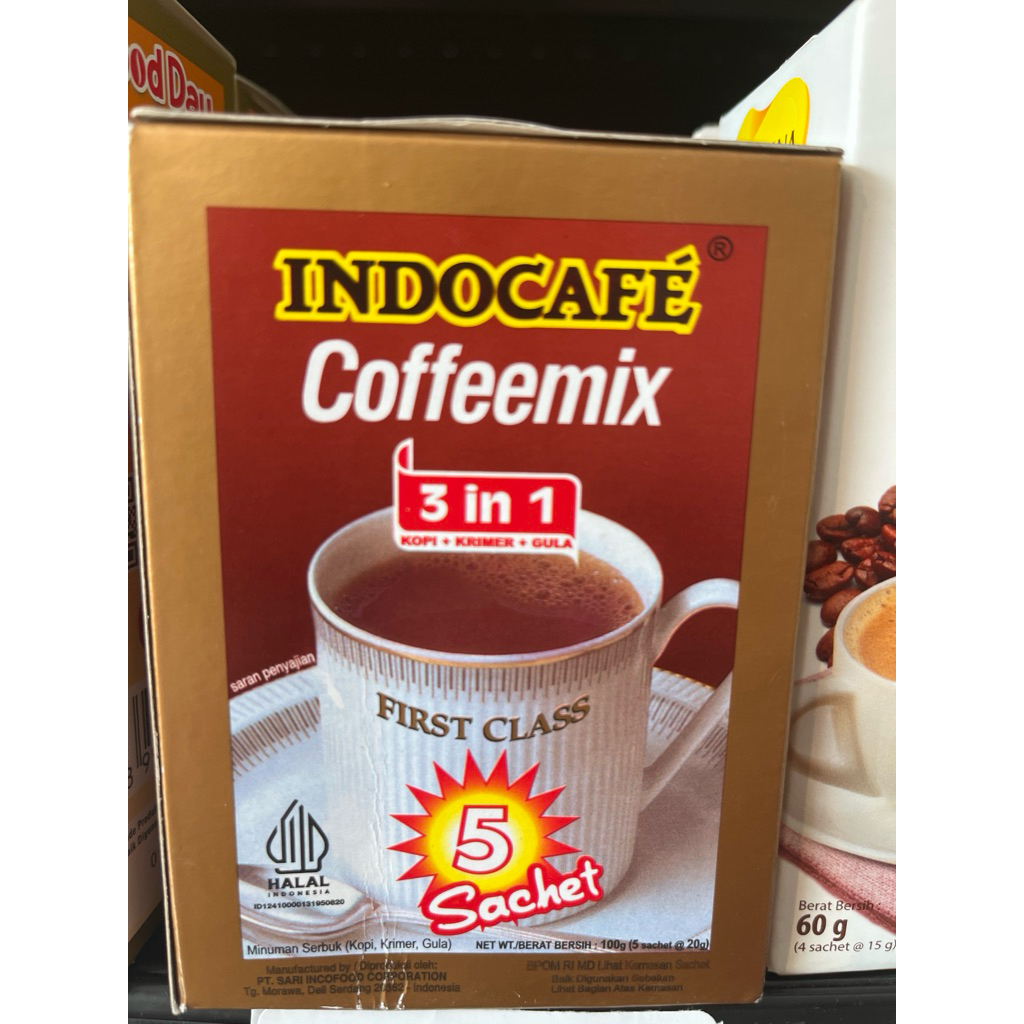 

INDOCOFE COFFEEMIX 5s X 20gr