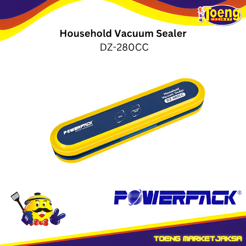 Household Vacuum Sealer  DZ-280CC POWERPACK - Mesin Sealer Makanan POWERPACK
