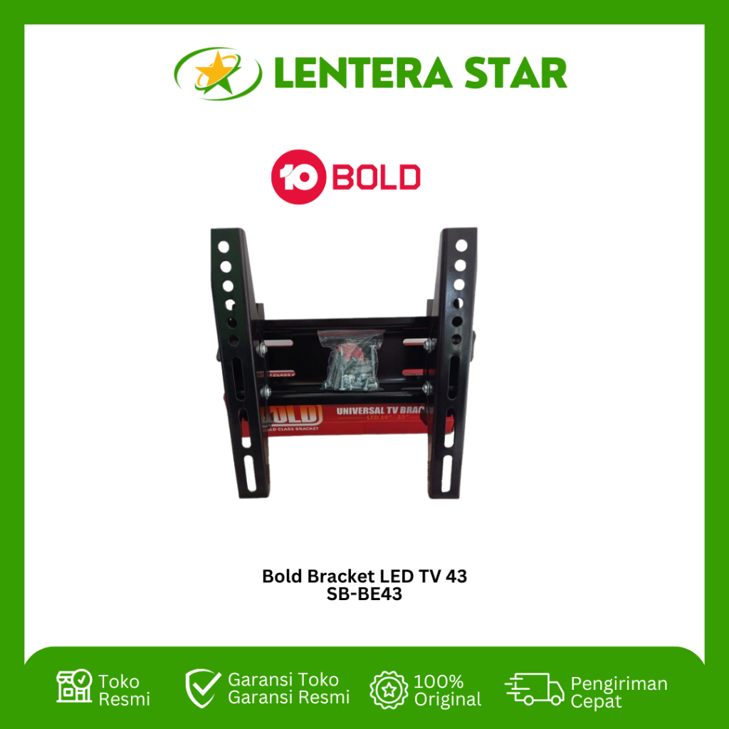 Bold Bracket LED TV 43" Braket 43 inch SB-BE43 SB BE 43