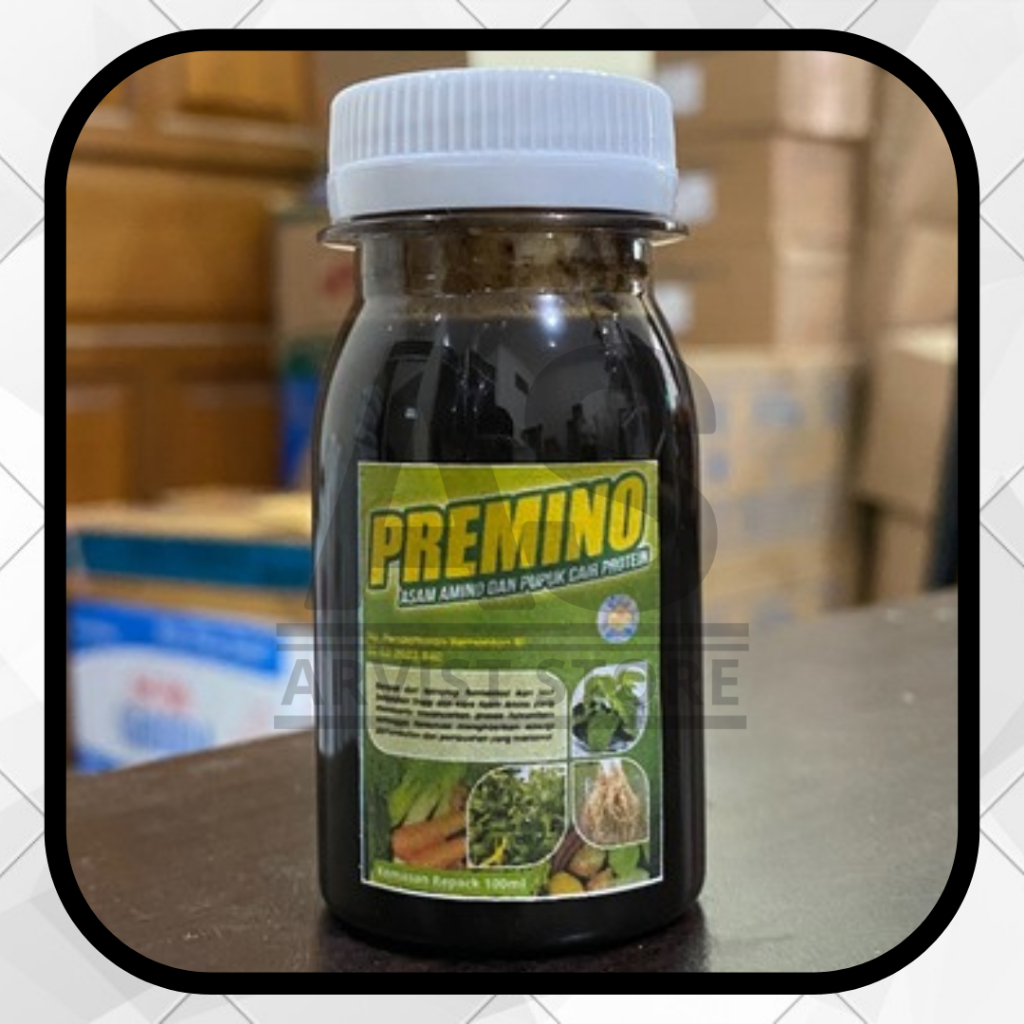 Pupuk Asam Amino PREMINO Kemasan Repack 50ml Aminosan Cair Nutrisi Mitra Merdeka Tani