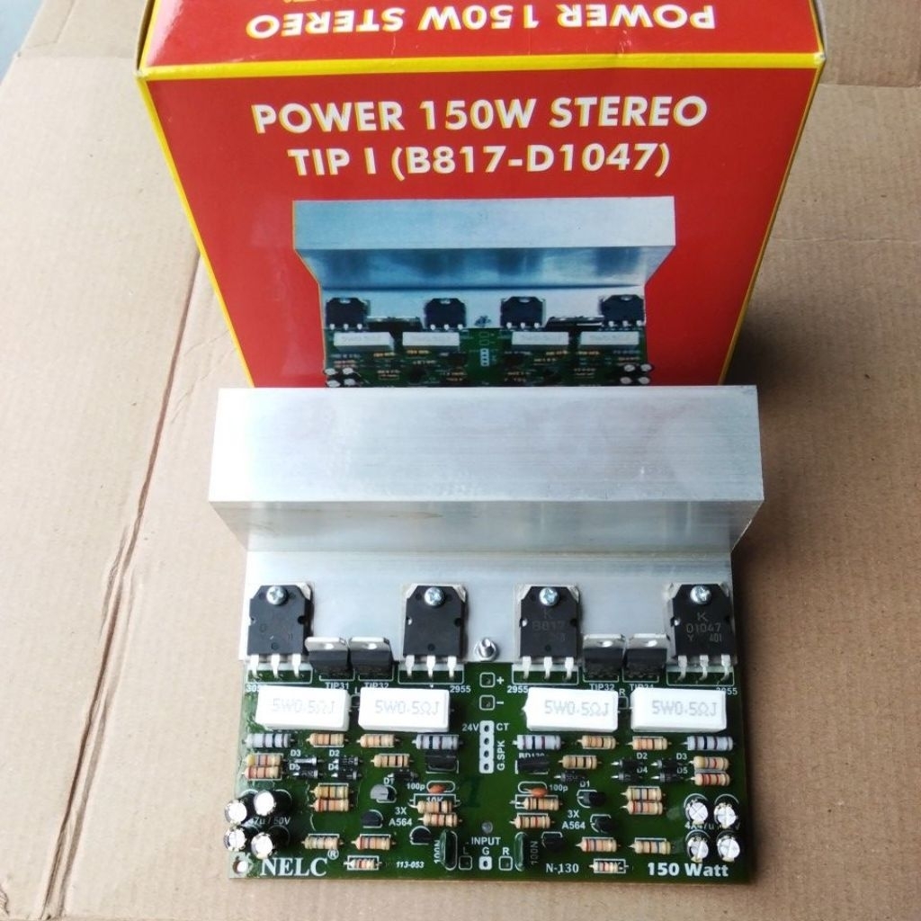 Power 150 Watt stereo TIP B 817-D1047 nelc N 130