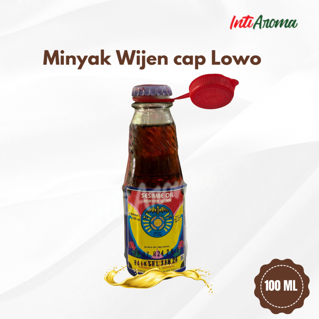 

Minyak wijen cap lowo 100ml