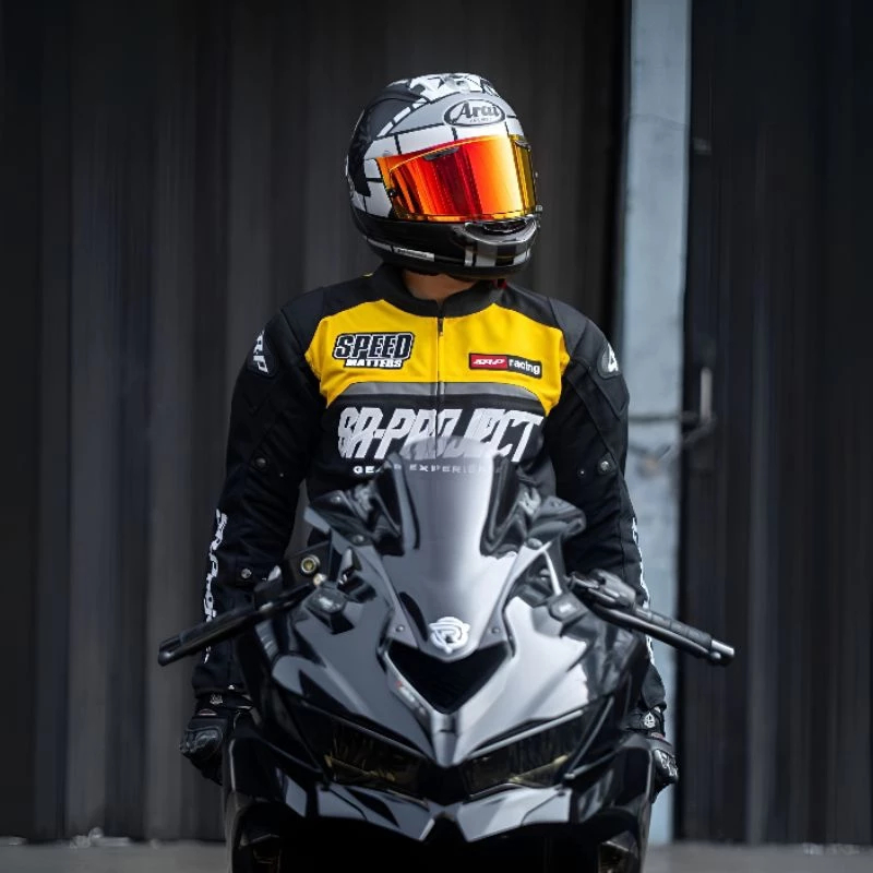 SRPROJECT JAKET MESH SR-PROJECT RIDERA YELLOW