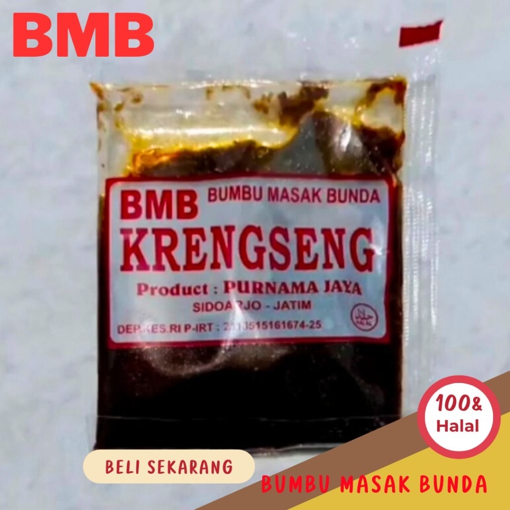 

BMB / BUMBU KRENGSENGAN / BUMBU MASAK BUNDA / BUMBU MASAK INSTAN