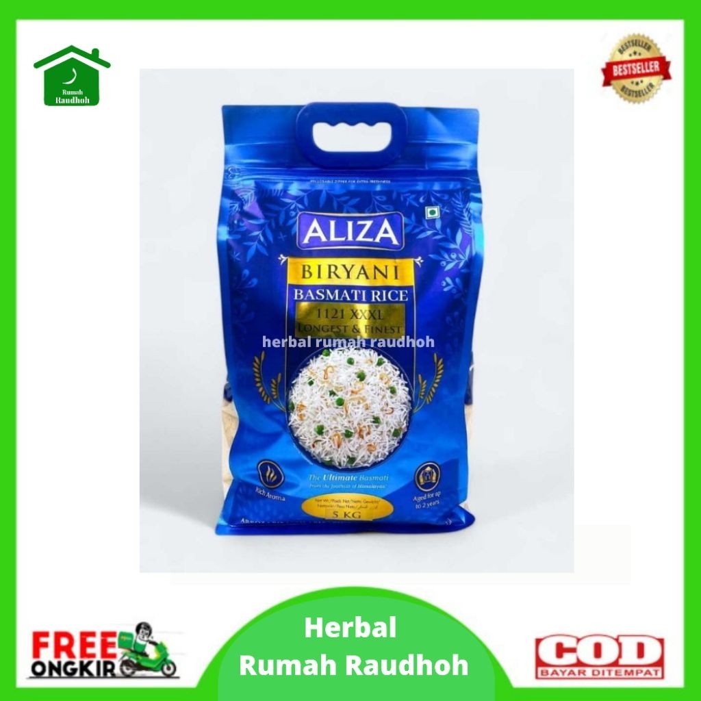 

BERAS BASMATI ORIGINAL 5KG - BERAS RENDAH GULA PREMIUM