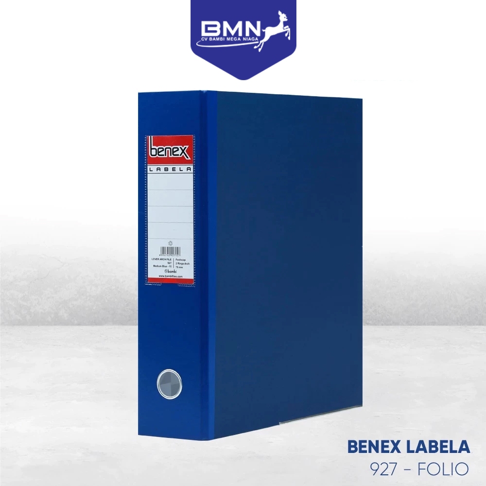 

Benex Labela Ordner Folio JUMBO SIZE 75 mm Lever Arch File kode 927