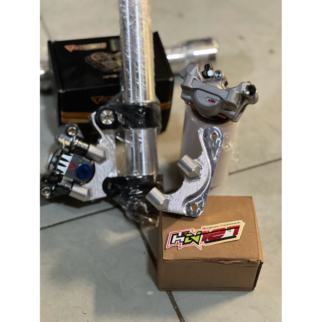 breket kaliper ktm traction 8.1 pnp mio sporty disk 220mm