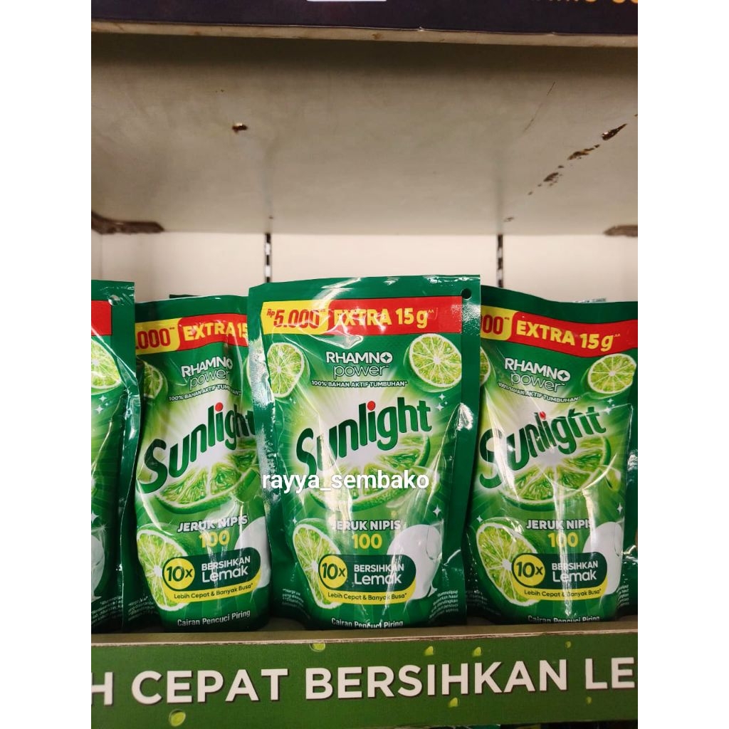 Sunlight sabun cuci piring kemasan 5000 (1dus)