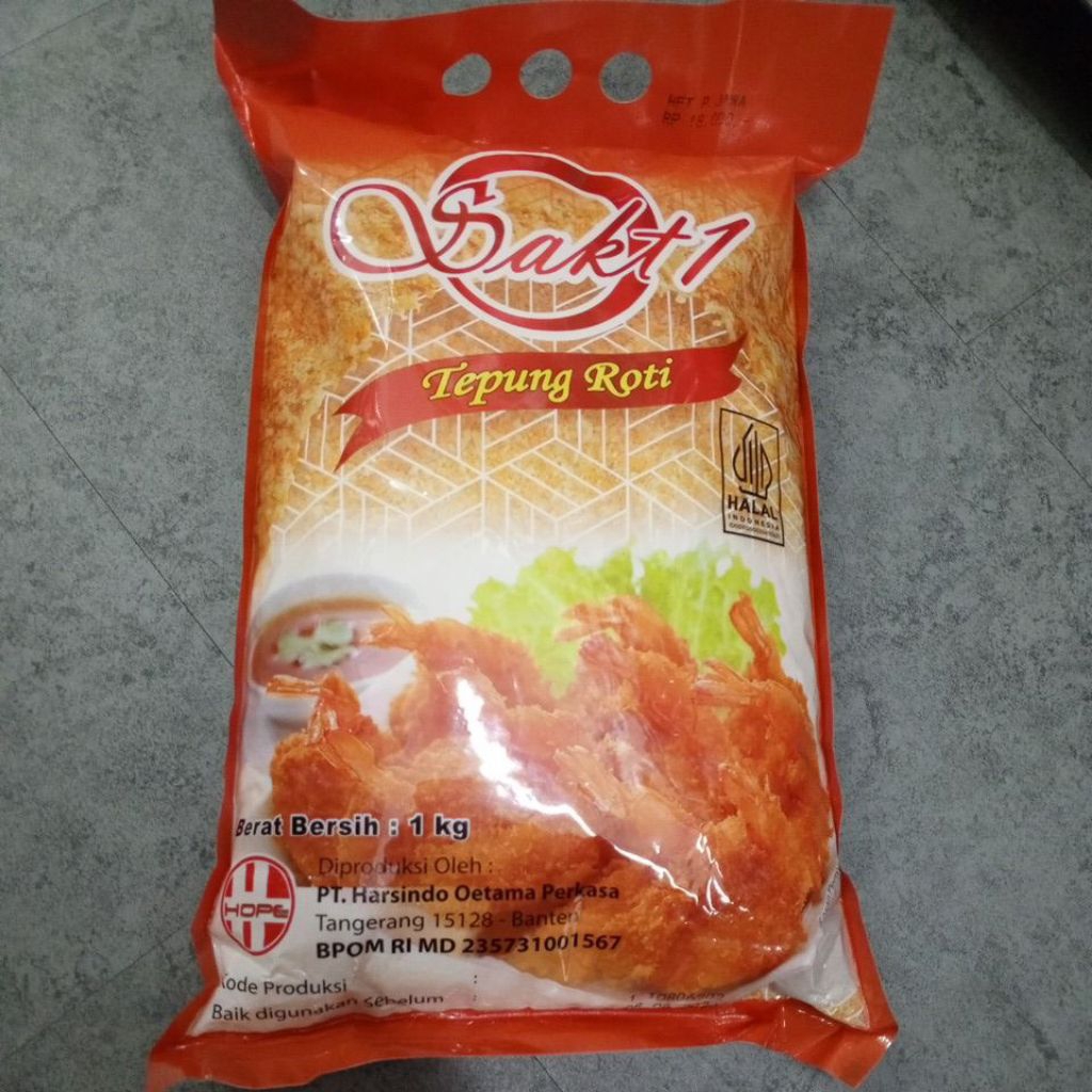 

Tepung roti sakti 1kg/Panir sakti 1kg