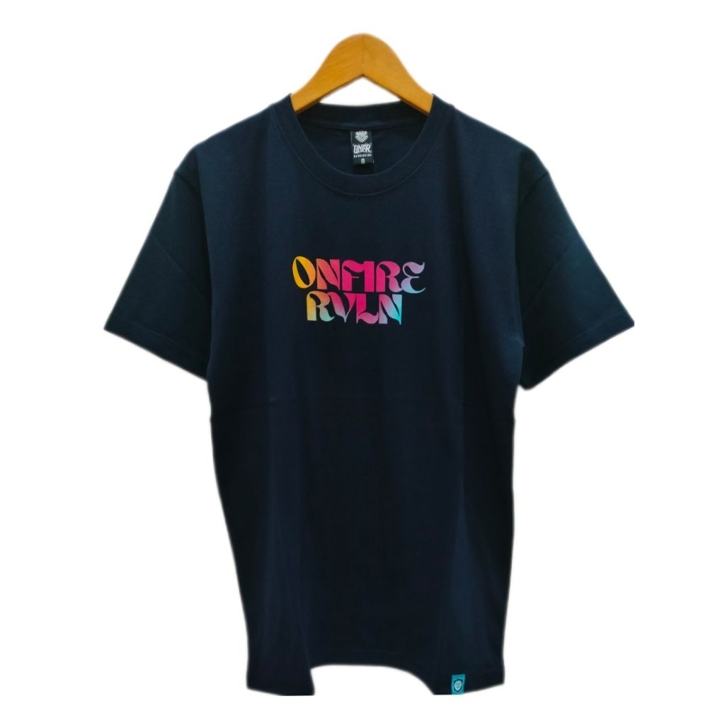 Onfire Kaos Pria Distro ONFIRE Lengan Pendek Baju Polos Pria Dewasa