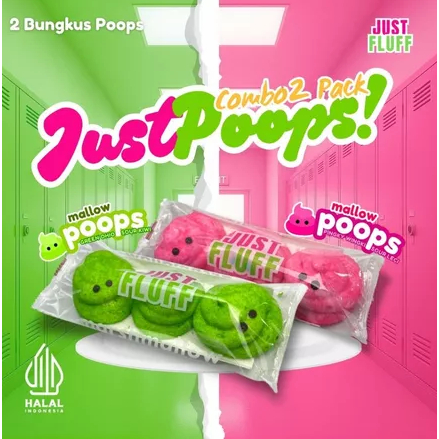 

Yummy JUST POOPS MARSHMALLOW JUSTFLUFF [HALAL] [BUY 1 GET 1]