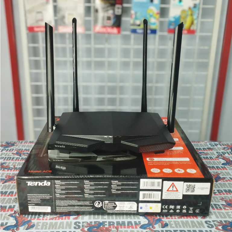 TENDA AC6 AC1200 Smart Dual-Band Wi-Fi Wireless Router V5