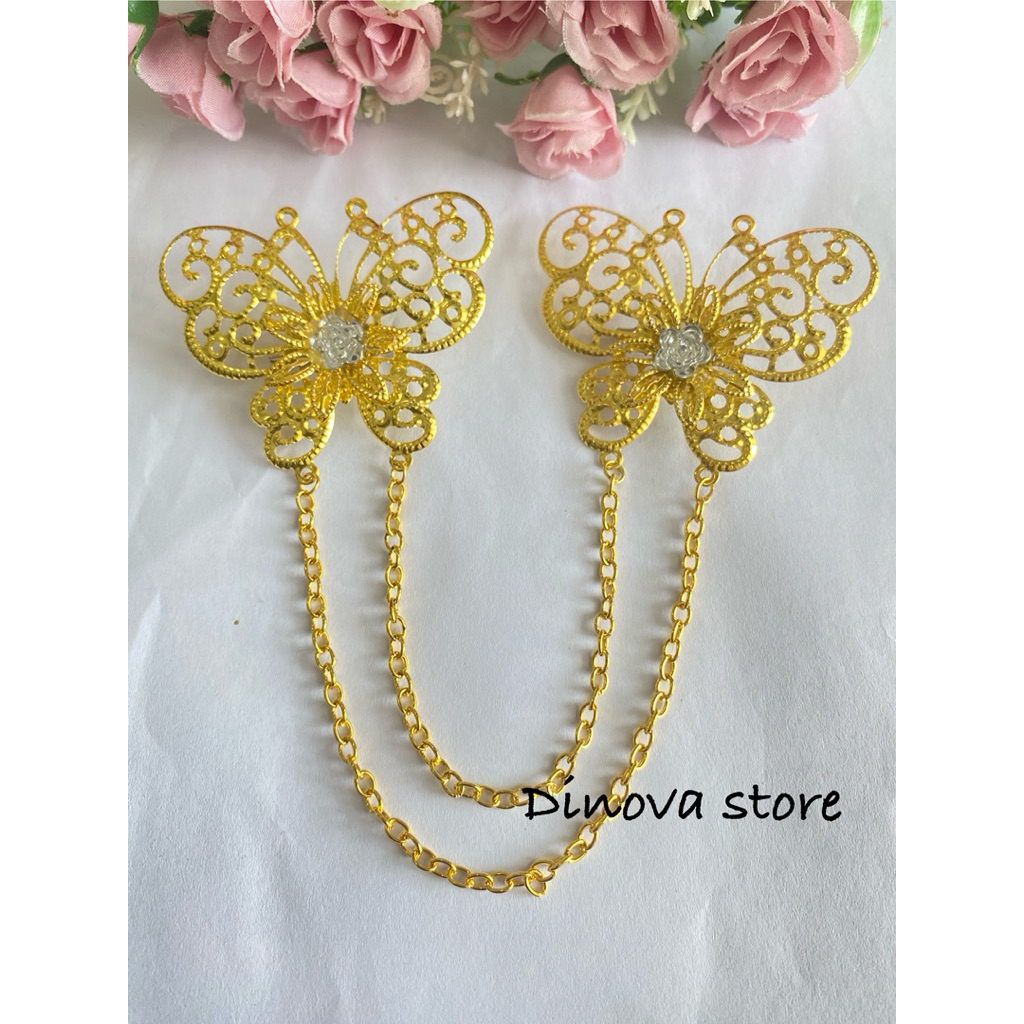 BROS KEBAYA rantai mewah/bros kebaya janggan/bros kebaya