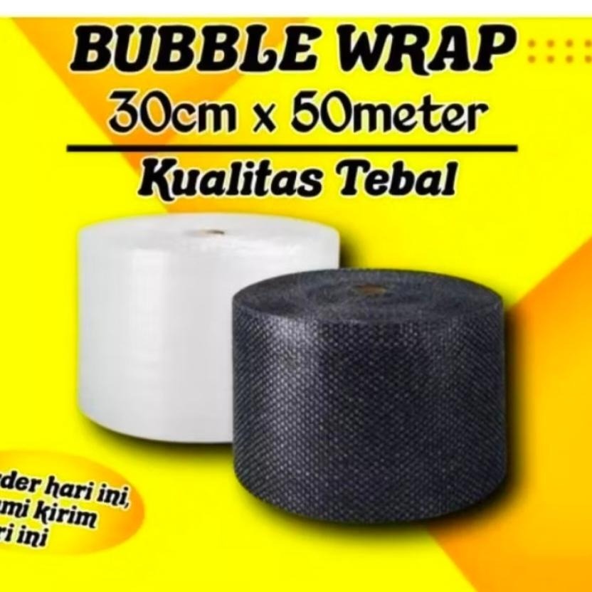 

Bubble wrap / bubblewrap 50 m x 30 cm murah bagus MERK MTAP