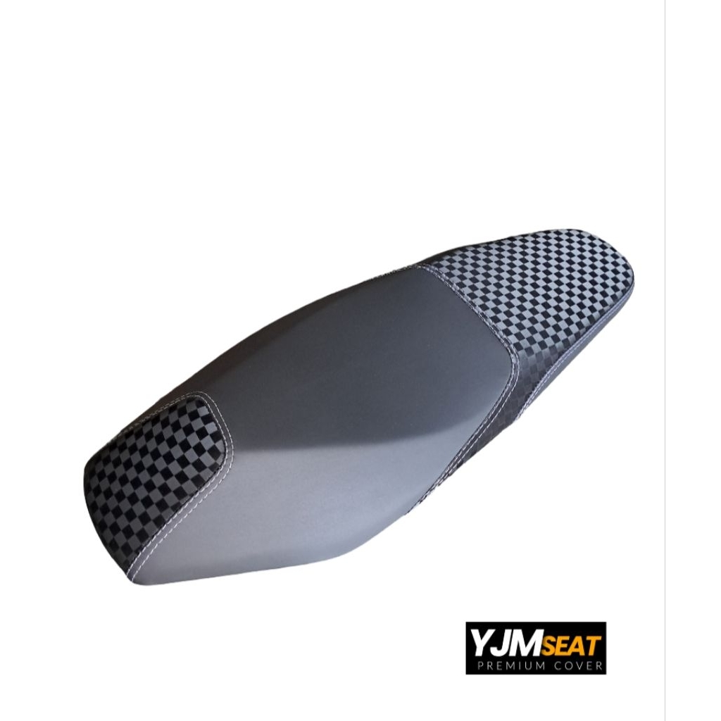 Kulit Jok Motor Vario 125/150 new & old Kombinasi Carbon Catur