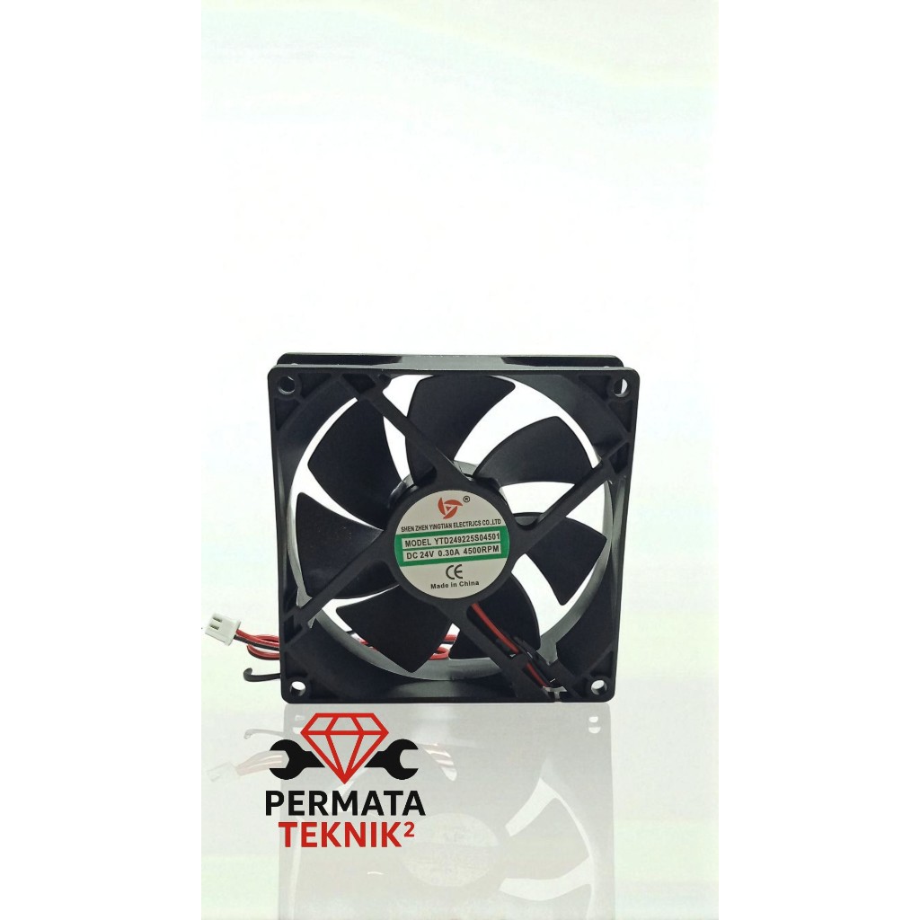 Fan Mesin Las 24V DC Ukuran 9cm untuk Mesin Las Lakoni Falcon Pro