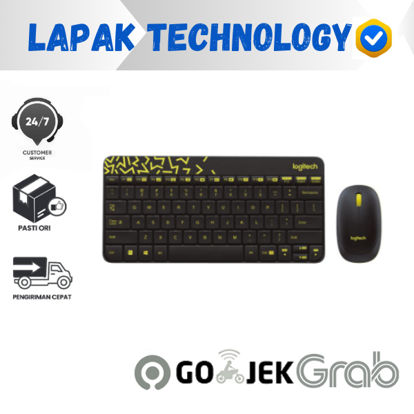 Logitech MK240 Wireless Keyboard dan Mouse