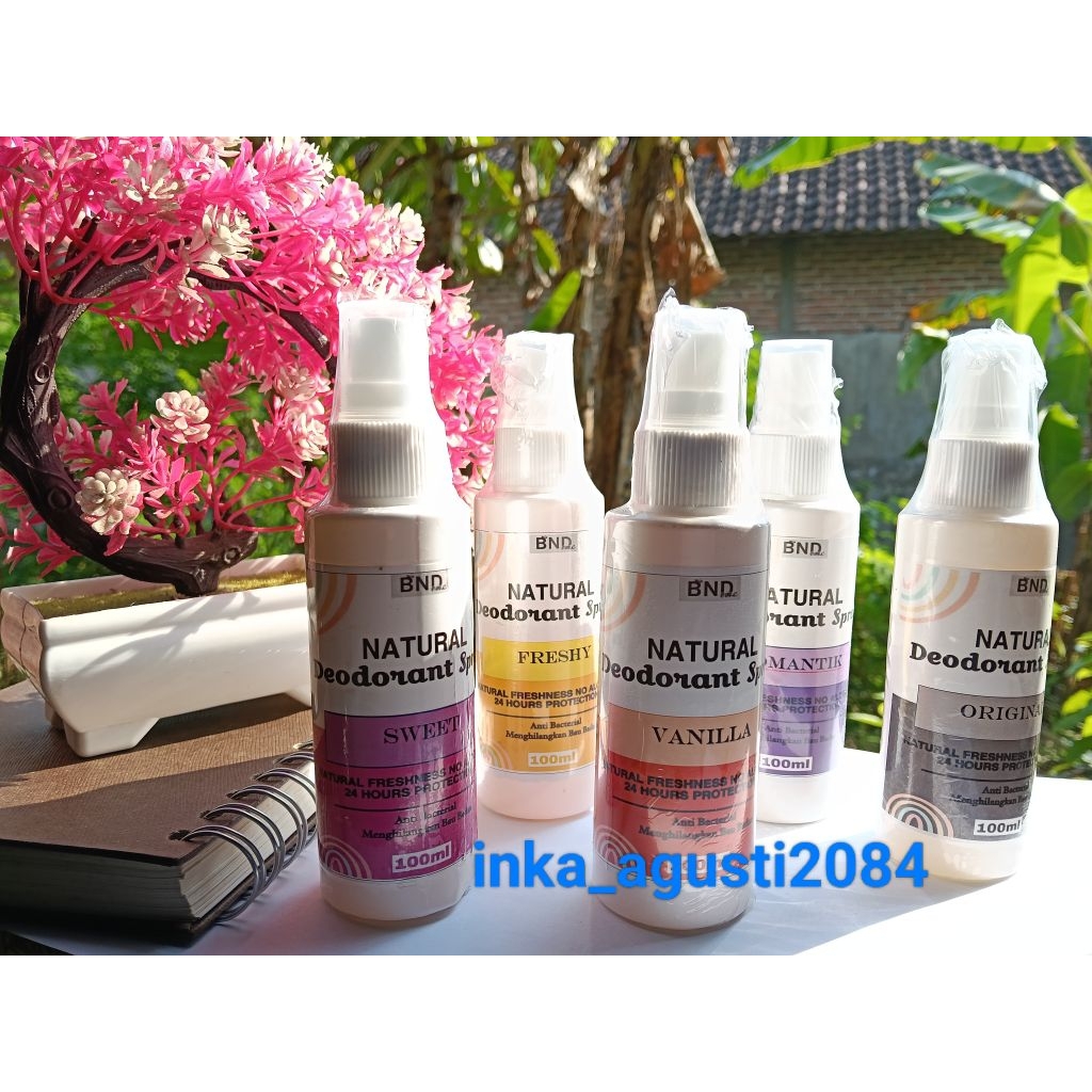BND NATURAL DEODORANT SPRAY ORIGINAL 100ML