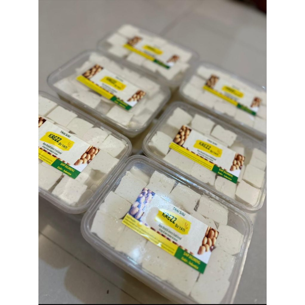 

Tahu susu krezz Bu Yati khas kediri enak mantappp