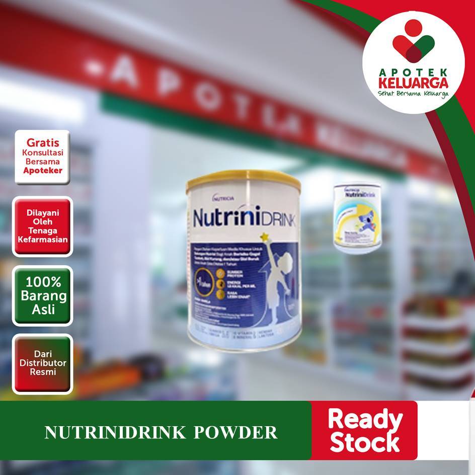 Nutrinidrink Rasa Vanila 400 GRAM 1-12 Tahun# SUSU NUTRISI DAN GIZI ANAK#SUSU PERTUMBUHAN