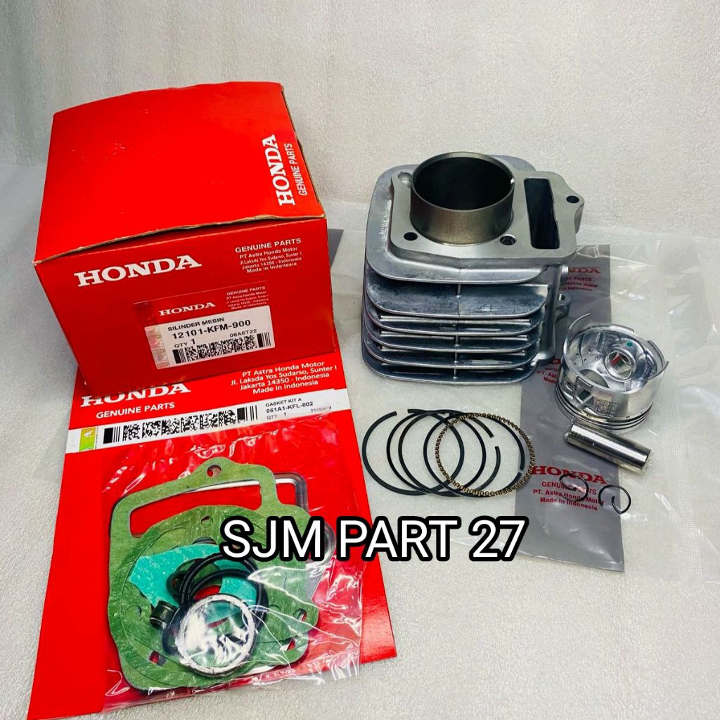 BLOK SEHER KOMPLIT KFM HONDA SUPRA FIT NEW LAGENDA REVO LAMA SUPRA X LAMA ORI SESUAI POTO