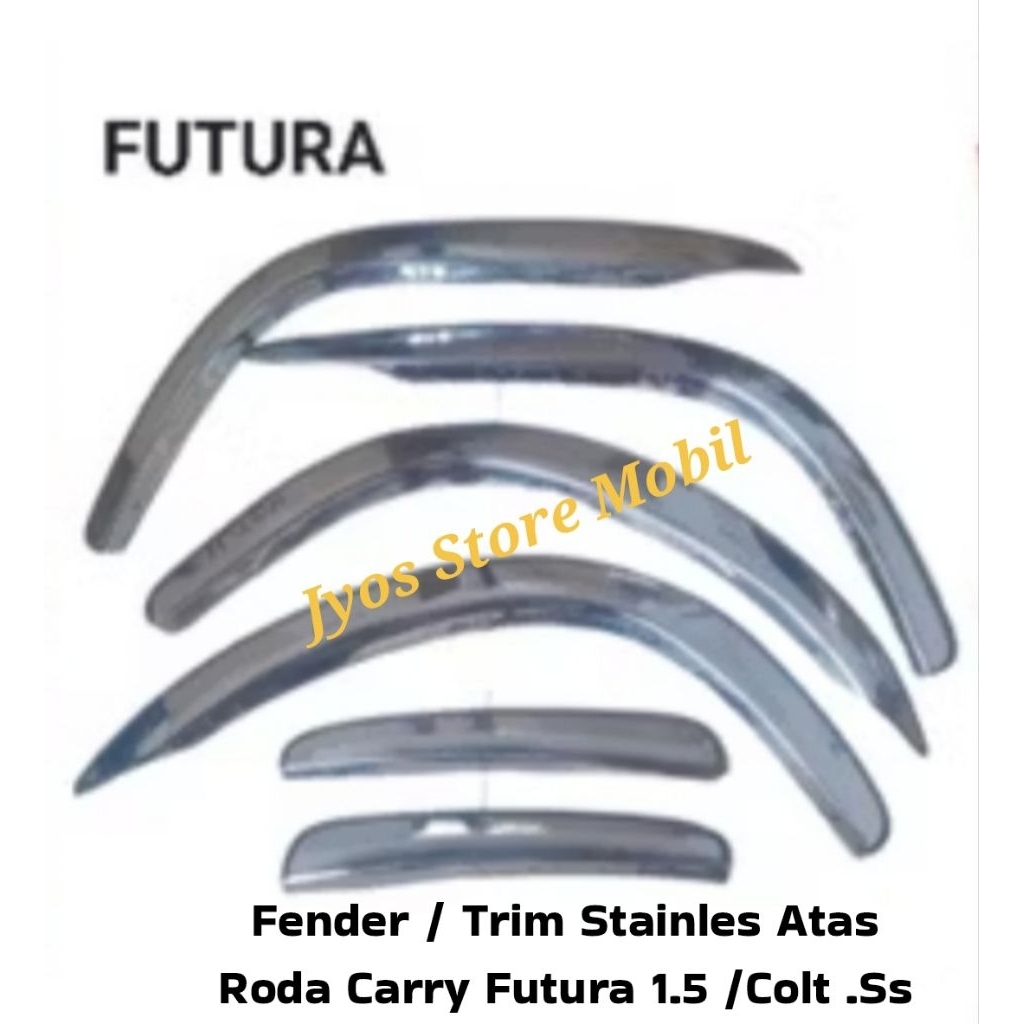 FENDER List Atas Roda Mobil CARRY 1.5 FUTURA,COLT. T120 .ss