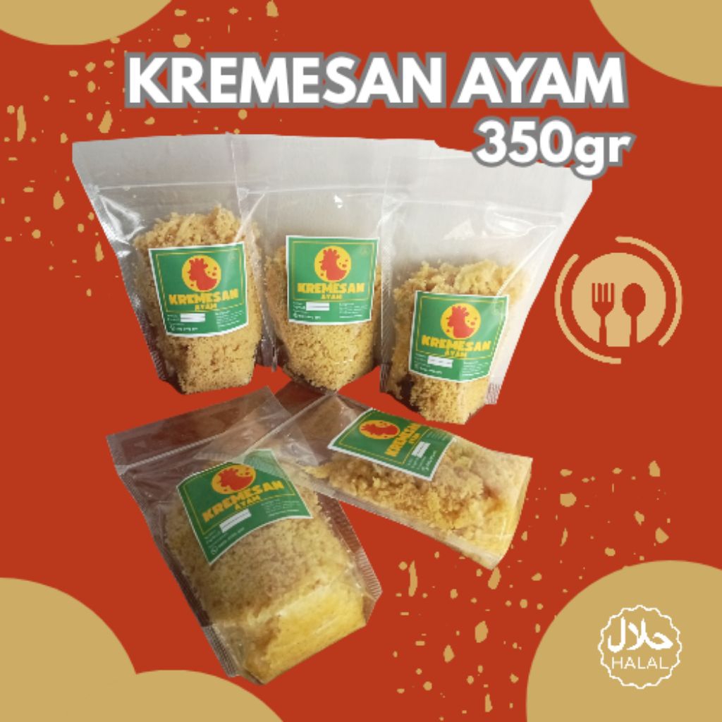 

(350gr) KREMESAN AYAM MAS HARI/KRIUK/KREMESAN AYAM LEZAT