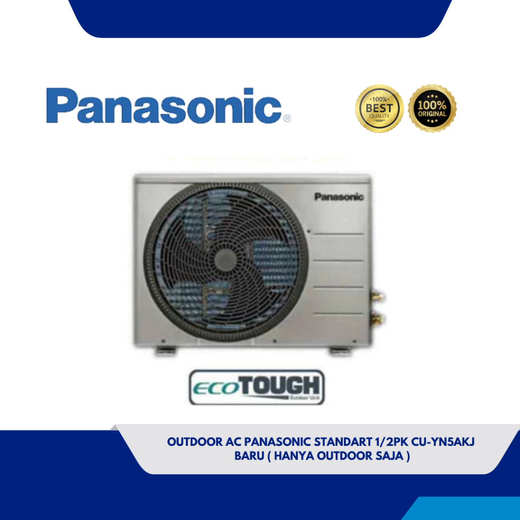 OUTDOOR AC PANASONIC STANDART 1/2PK CU-YN5AKJ BARU ( HANYA OUTDOOR SAJA )