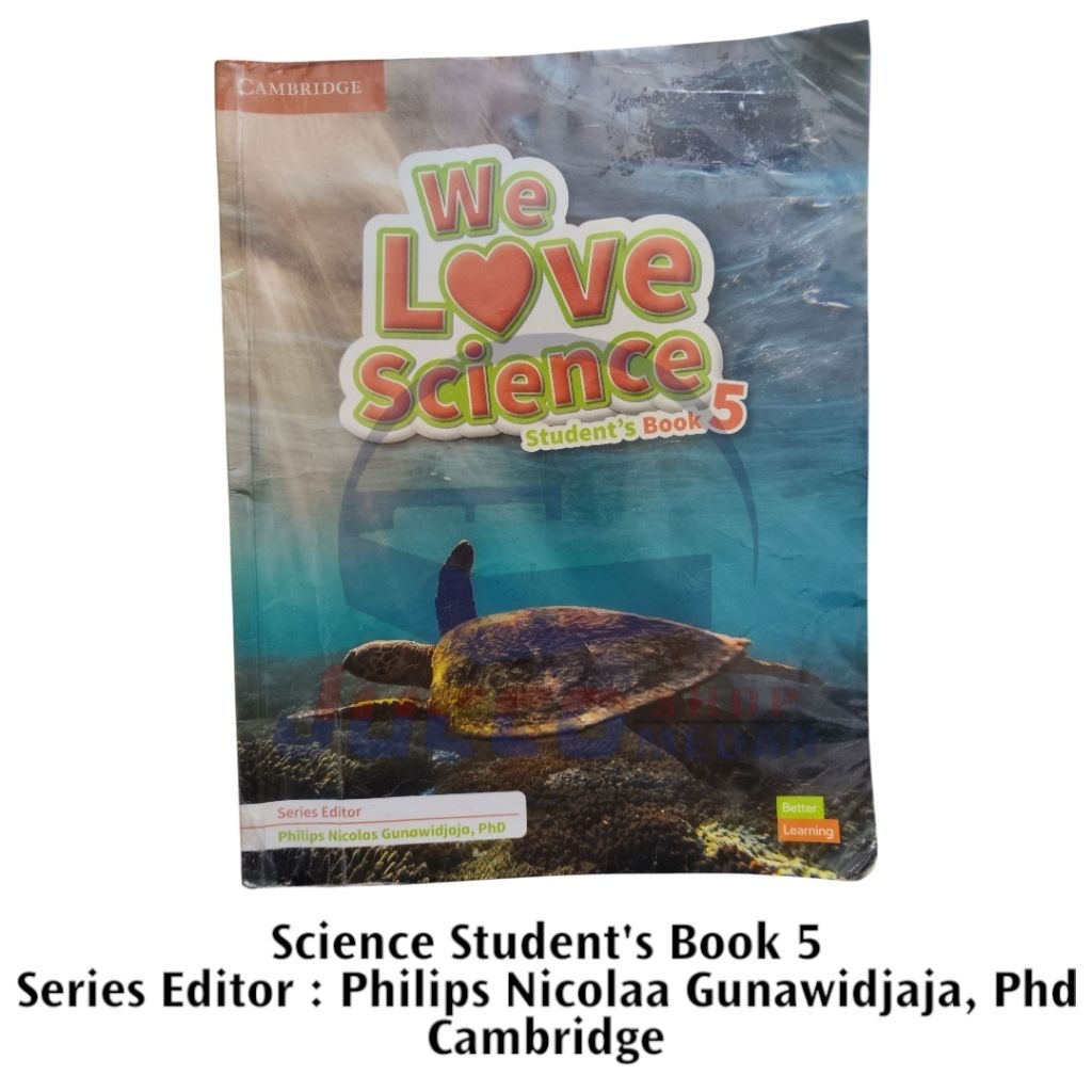 [ JUCCO ] Buku Science Student Book 5 - Buku Cetak We Love Science Kelas 5 SD - Buku Cetak Science C