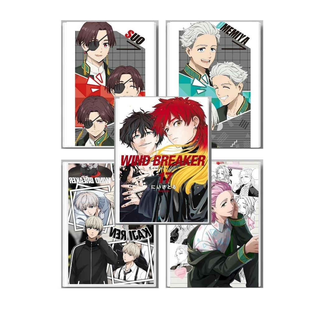 

Buku tulis Winbreaker 5PCS 38 lembar kertas 75 gsm cover silky