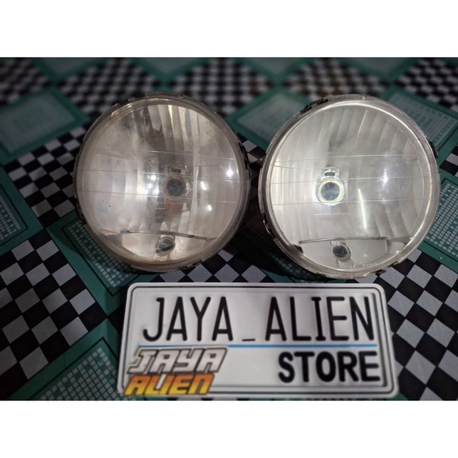 Reflektor lampu depan original copotan motor cb verza 150