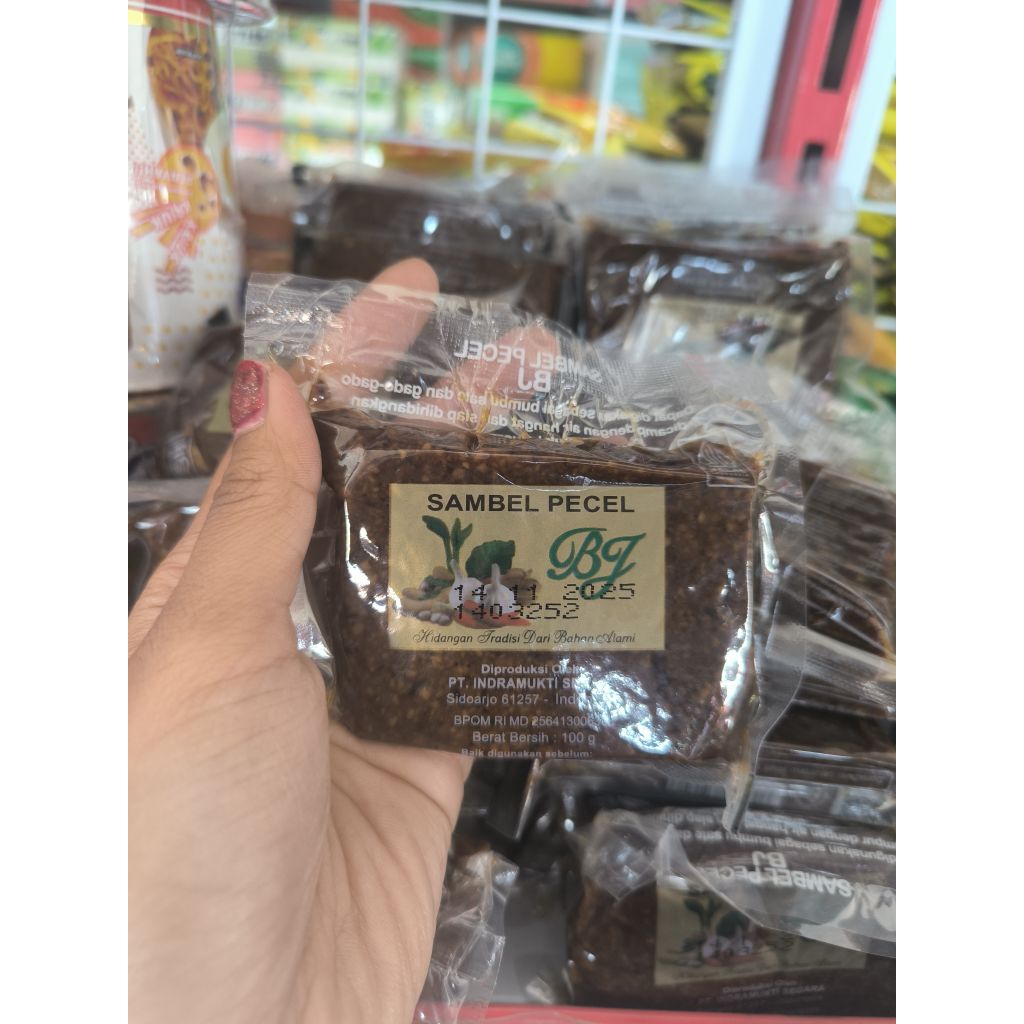

SAMBEL PECEL BJ SAMBEL PECEL KHAS JAWA KEMASAN 100GRAM