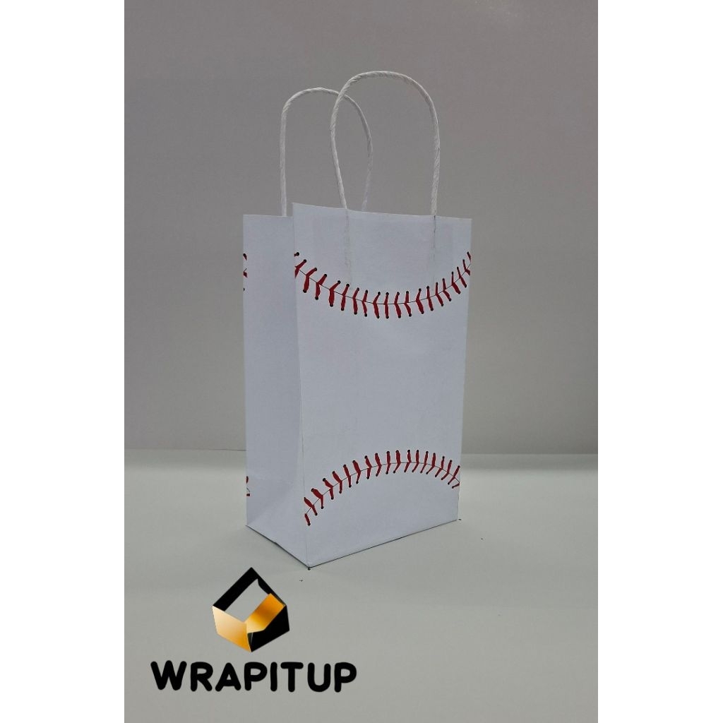 

Kraft Paper Bag / Baseball Paper bag / Paper bag lucu / Paper bag Character
