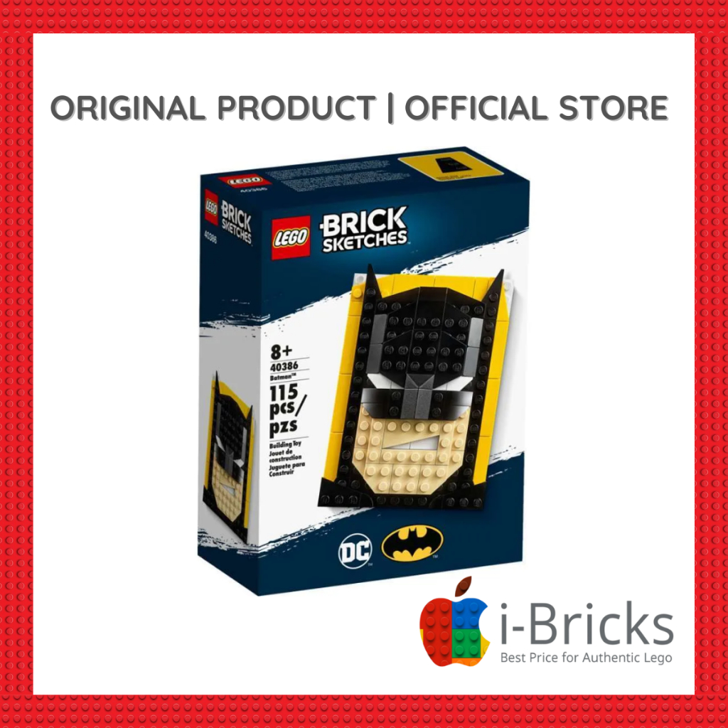 Lego Brick Sketches 40386 Batman