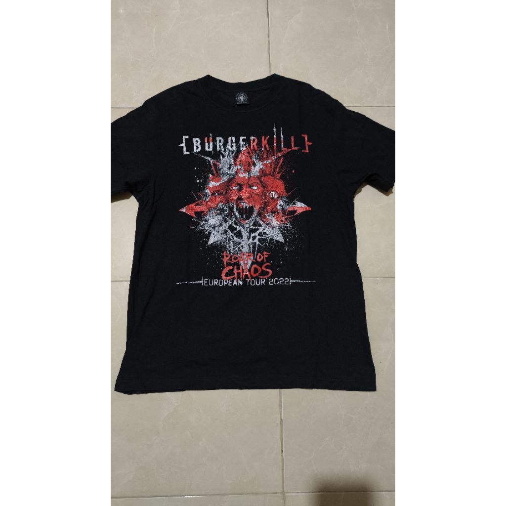 Burgerkill europe tour 2022 dan roar of chaos