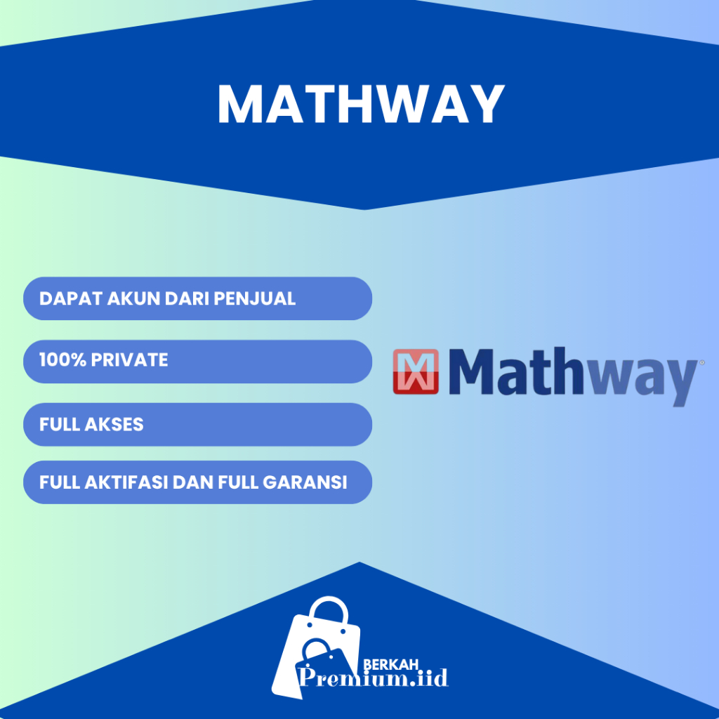 Mathway Private 1 Bulan Full Garansi Full Aktifasi dan Full Garansi