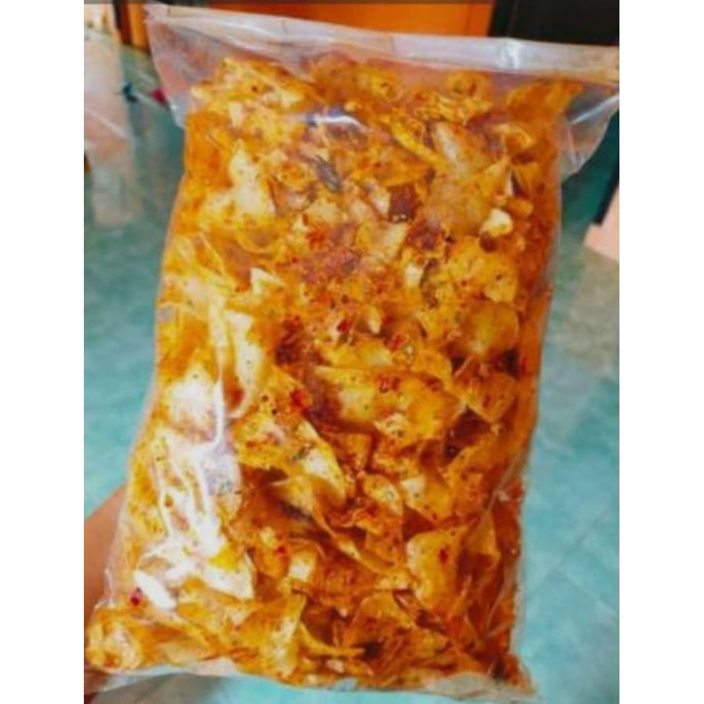 

kripik singkong pedas